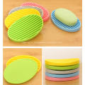 Silicone Gift Custom Color Yellow Holder Soap Dish